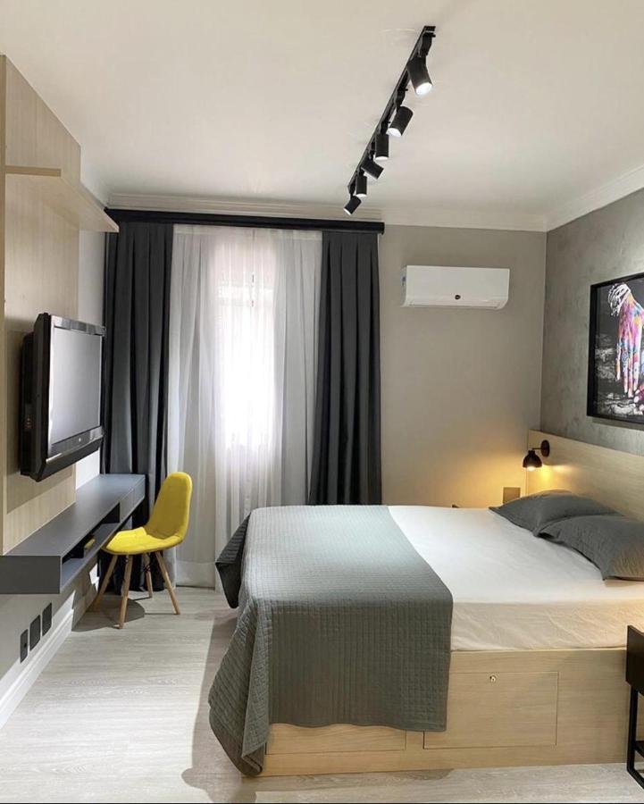 Studio Moderno - Jardins: Cama Queen, Ar E Garagem São Paulo Zewnętrze zdjęcie
